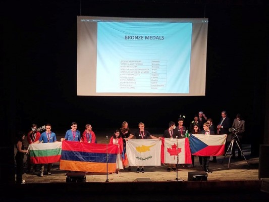 Bronze Medal in International Astronomy and Astrophysics Olympiad